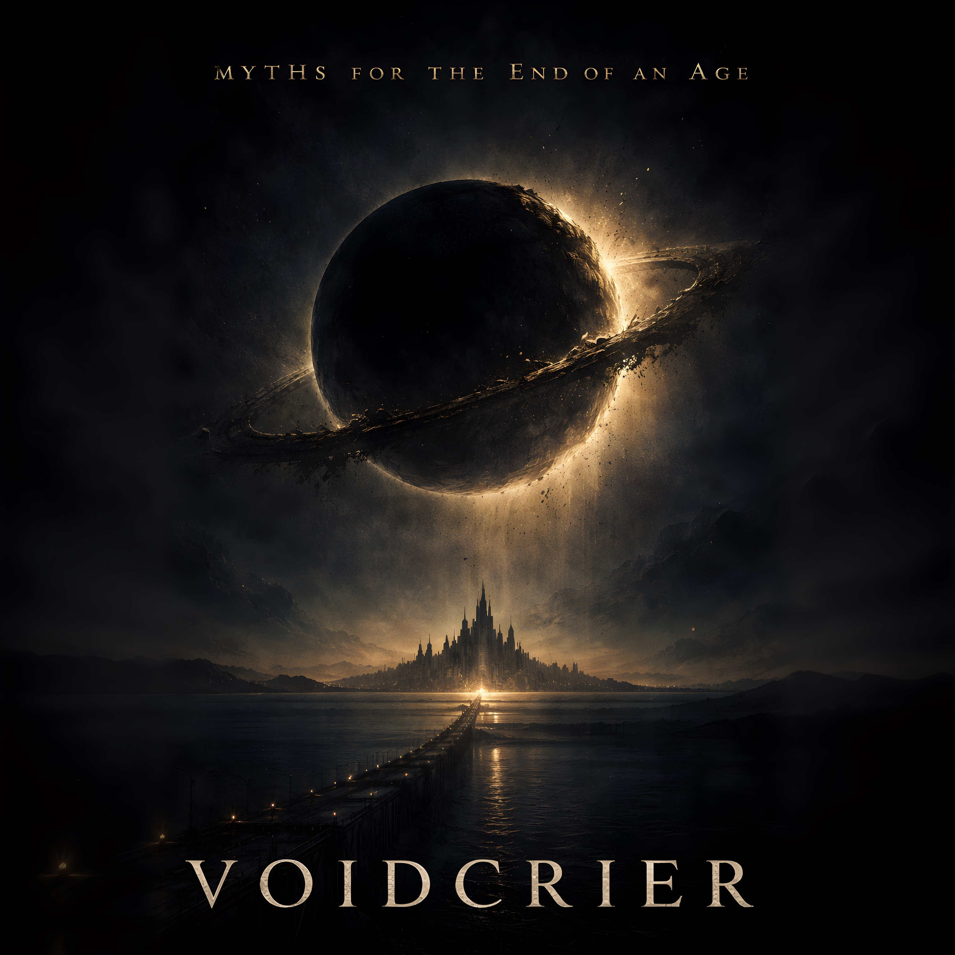 Cover art for Myths for the End of an Age.
